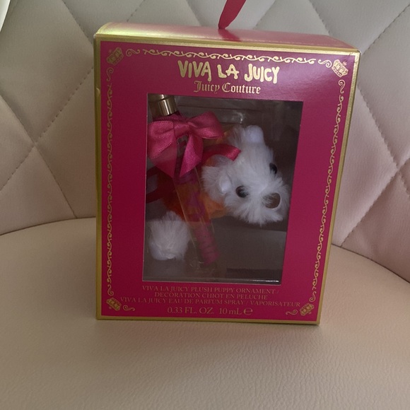 ‼️SOLD OUT‼️Viva La Juicy Ornament with Plush Toy with Orange Hoodie - Picture 5 of 6